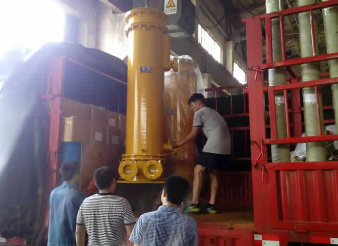 （立式冷油器，卧式冷油器）-装货图集